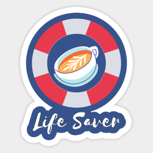 Life Saver Sticker